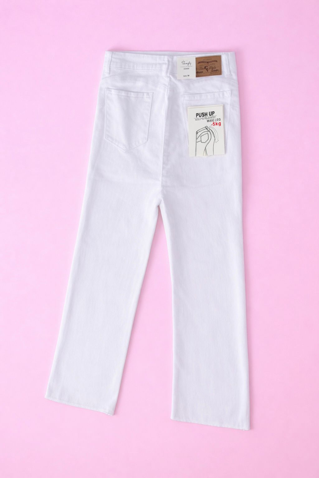 JEANS BLANCOS PUSH UP