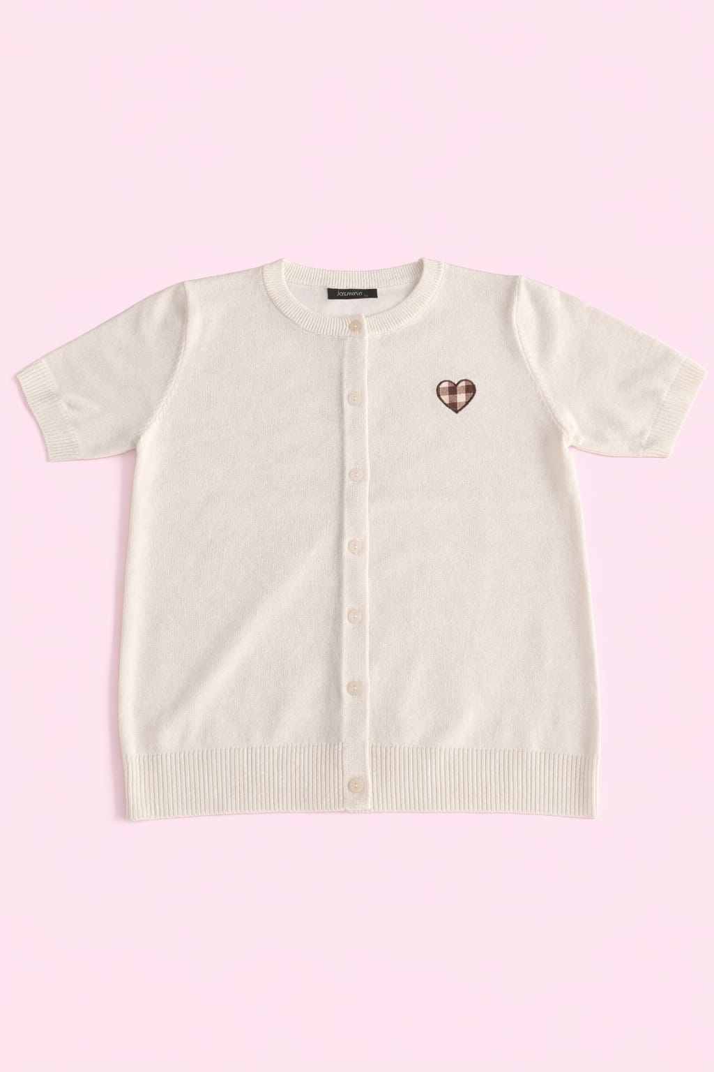 CAMISETA DE PUNTO CORAZÓN