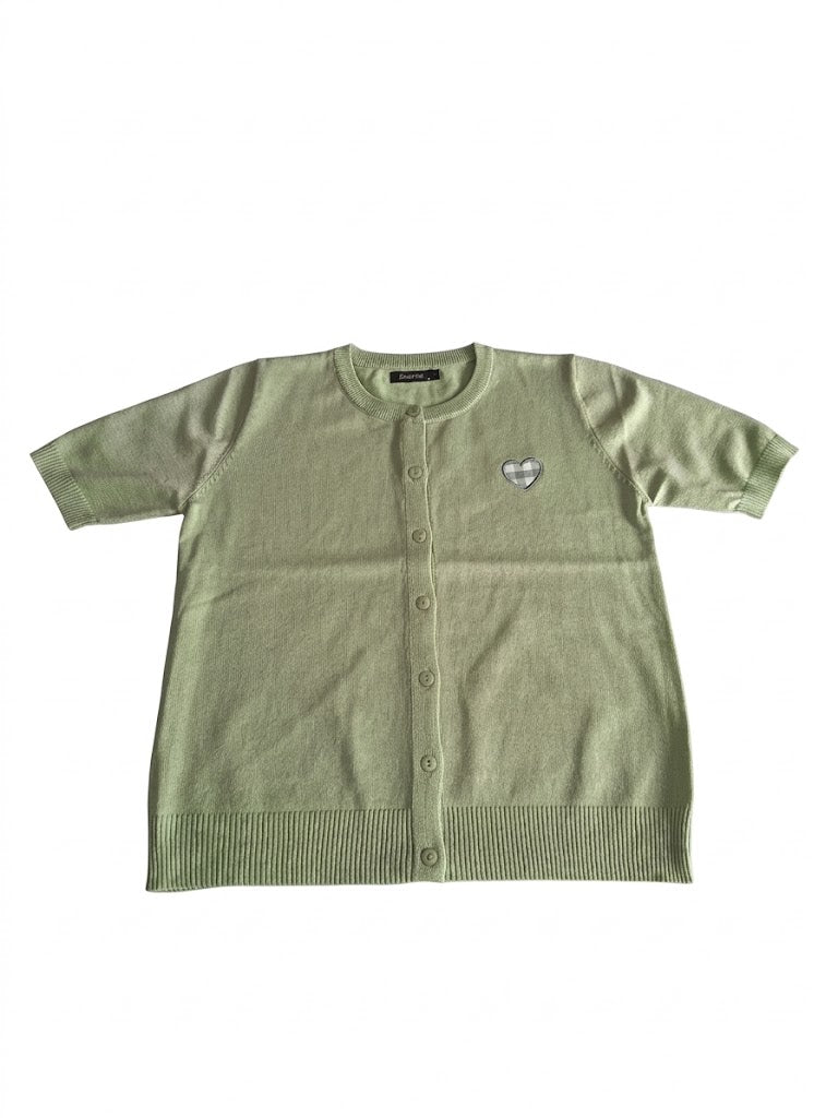 CAMISETA DE PUNTO CORAZÓN